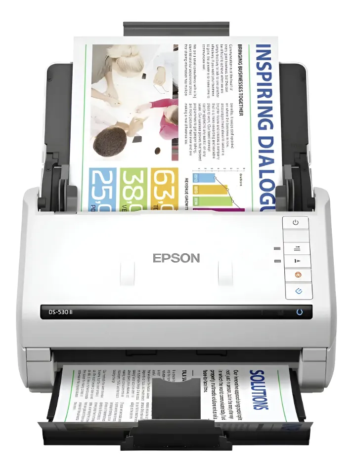 Escáner Epson DS-530 II - Vista con bandeja abierta